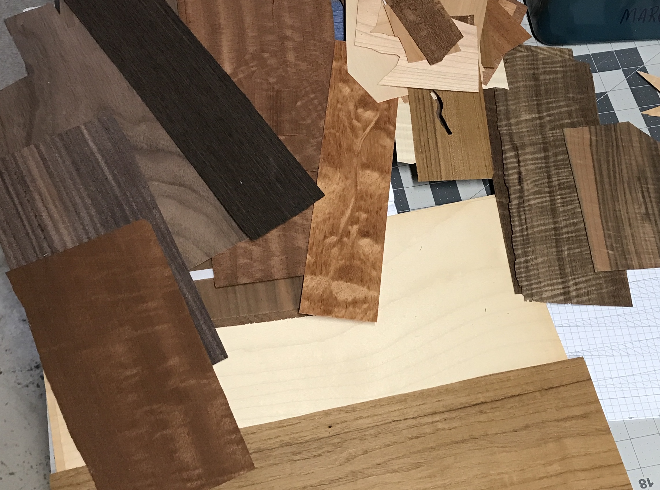 Veneer assortment two.